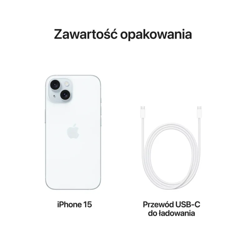 Apple iPhone 15 256GB Niebieski (Blue) MTP93 - obrazek 4