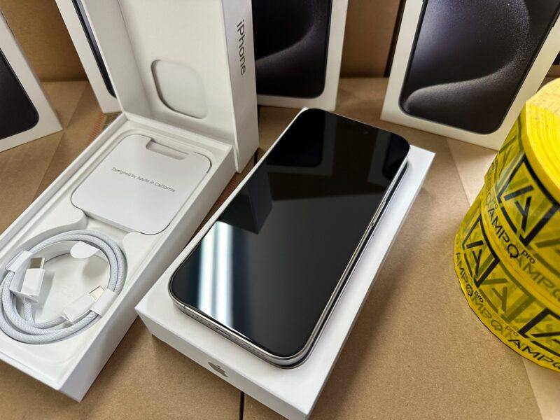 iPhone 15 Pro 256GB Naturalny Tytan (Natural Titanium) MTV53 - obrazek 10