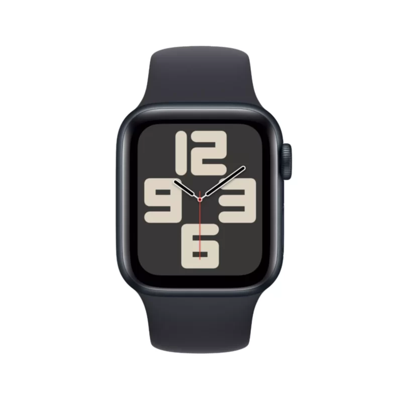 Apple Watch SE GPS 44mm Midnight Aluminium Case with Midnight Sport Band - S/M