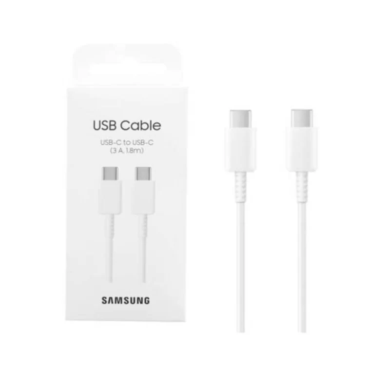 Kabel Samsung USB Type-C - USB Type-C EP-DX310JWEGEU 3A 1.8 m, biały - obrazek 3