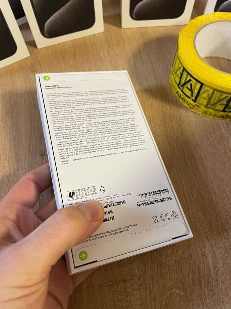 iPhone 15 Pro 128GB Biały Tytan (White Titanium) MTUW3 - obrazek 7