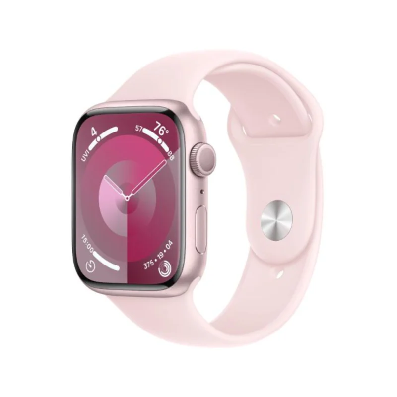 Apple Watch Series 9 GPS 41mm Pink Aluminium Case with Light Pink Sport Band - M/L MR943