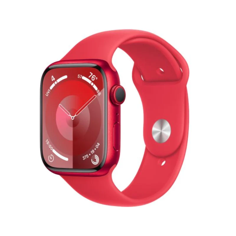 Apple Watch Series 9 GPS 45mm (PRODUCT)RED Aluminium Case with (PRODUCT)RED Sport Band - M/L MRXK3