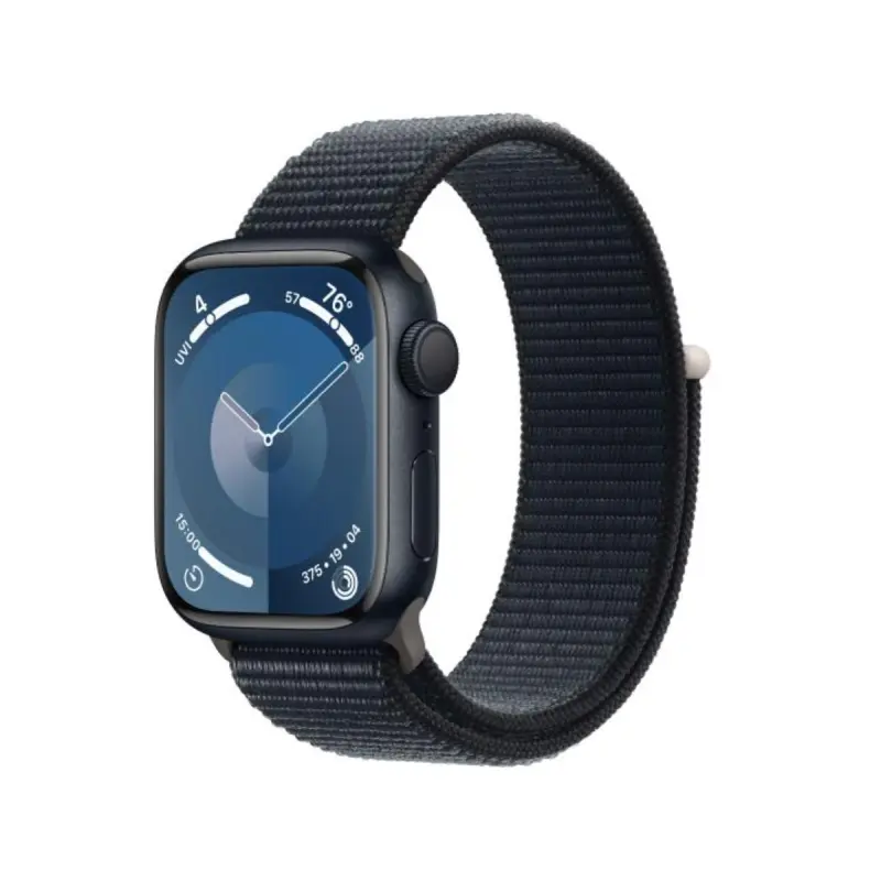 Apple Watch Series 9 GPS 41mm Midnight Alu Case w Midnight Sport Loop MR8Y3