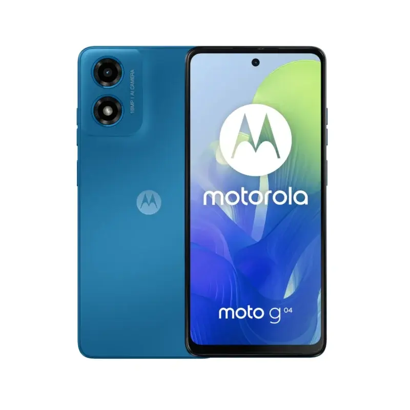 Motorola Moto G04 4/64GB Niebieski (Satin Blue)