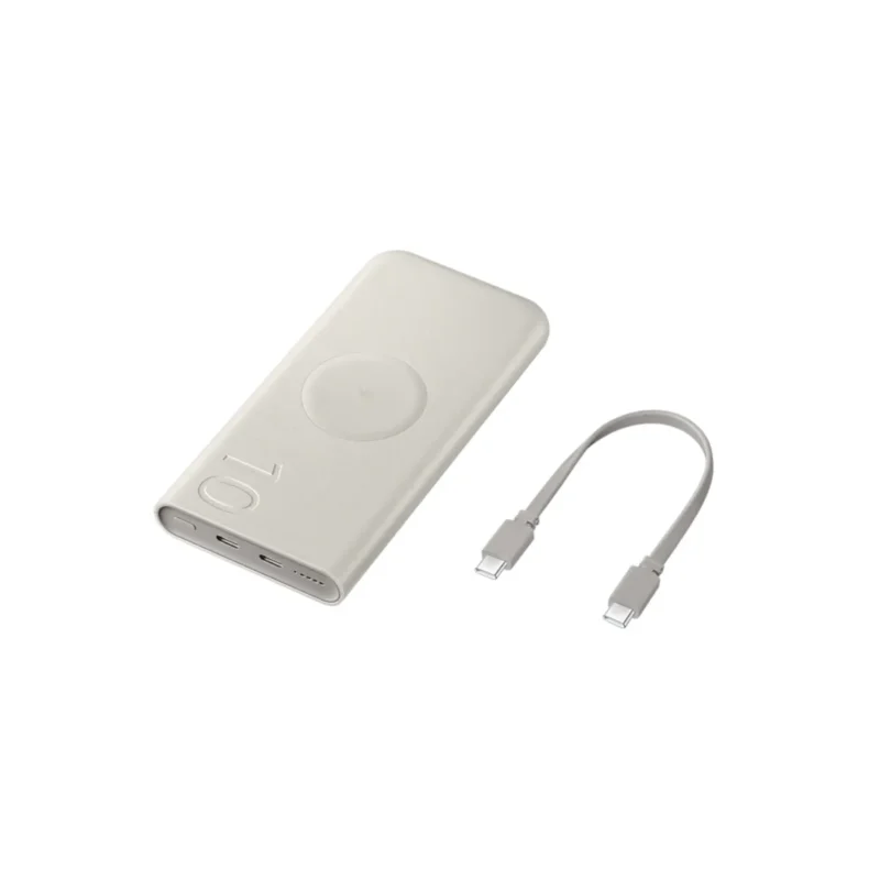 Powerbank Samsung Wireless Battery Pack 25W 10000Ah beżowy EB-U2510XUEGEU