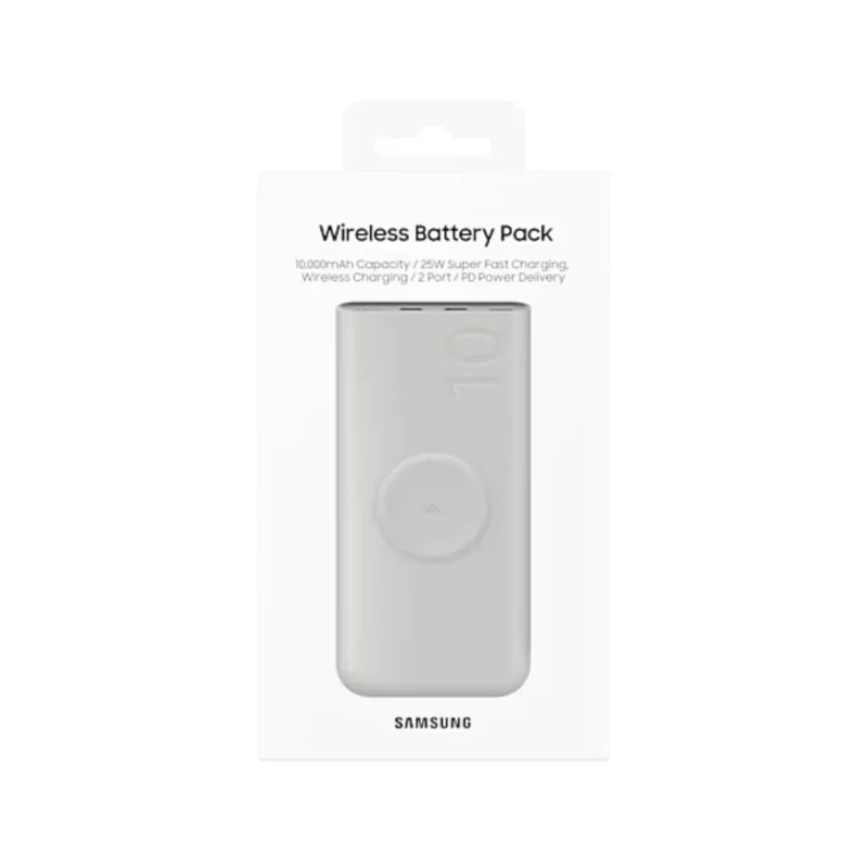 Powerbank Samsung Wireless Battery Pack 25W 10000Ah beżowy EB-U2510XUEGEU - obrazek 6