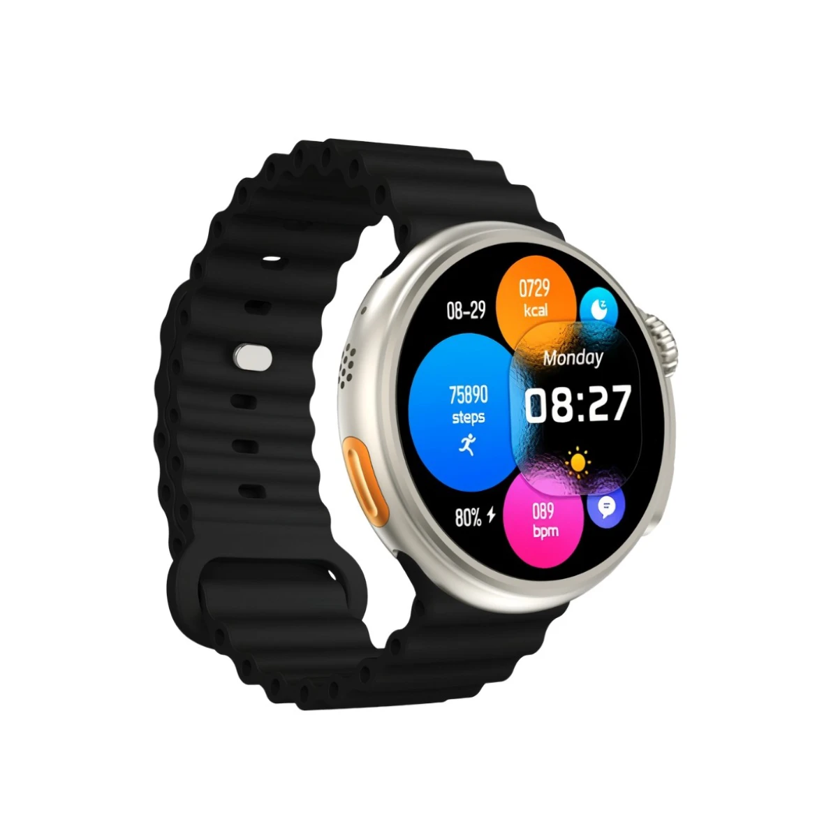 YAXO Watch Oxnard Czarny (Titanium Black) - obrazek 3