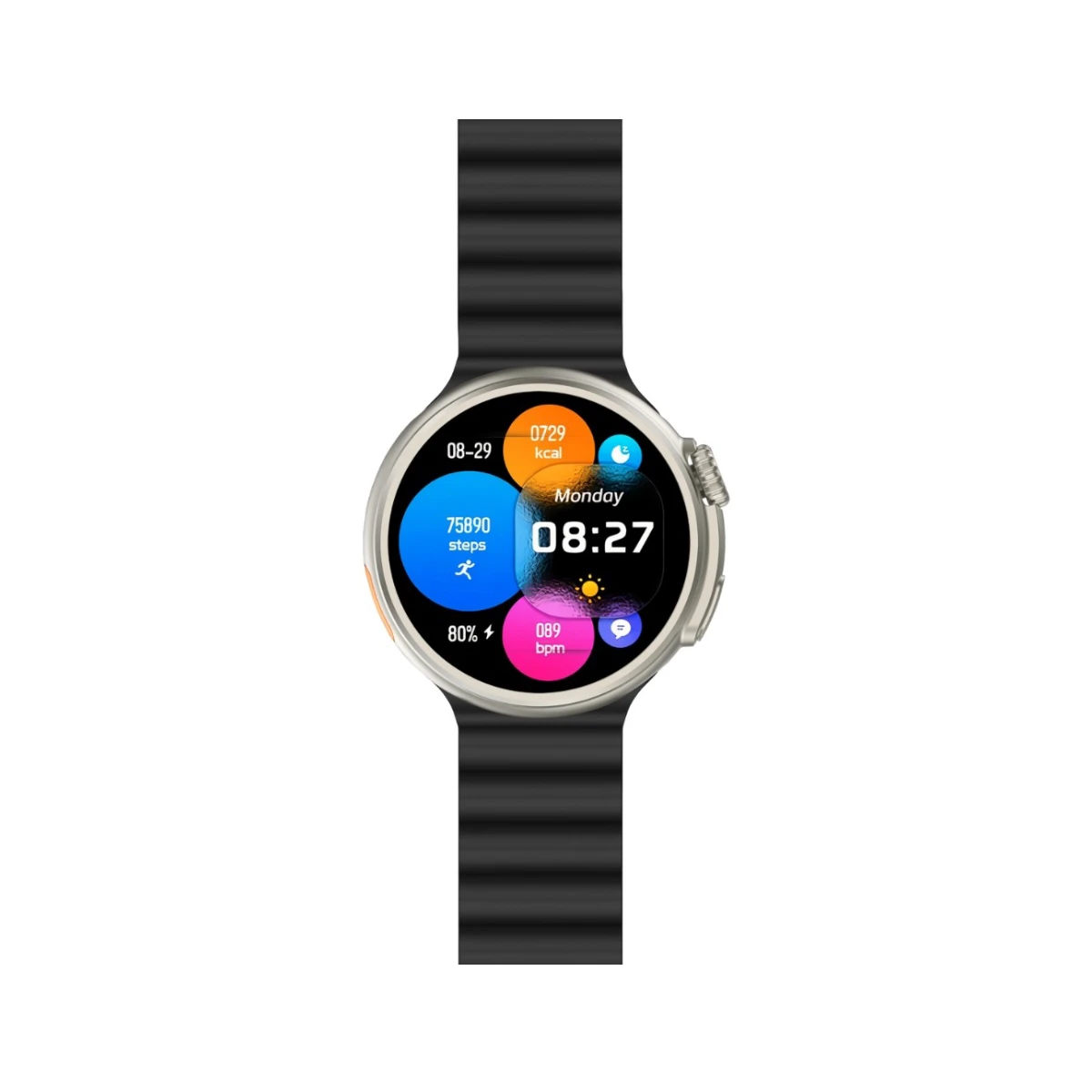 YAXO Watch Oxnard Czarny (Titanium Black) - obrazek 4