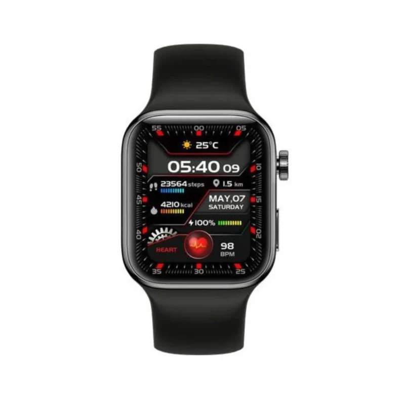 YAXO Watch Tampa Czarny (Titanium Black) - obrazek 2