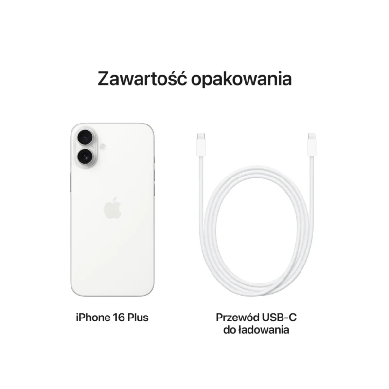 Apple iPhone 16 Plus 512GB Biały (White) MY1X3 - obrazek 6