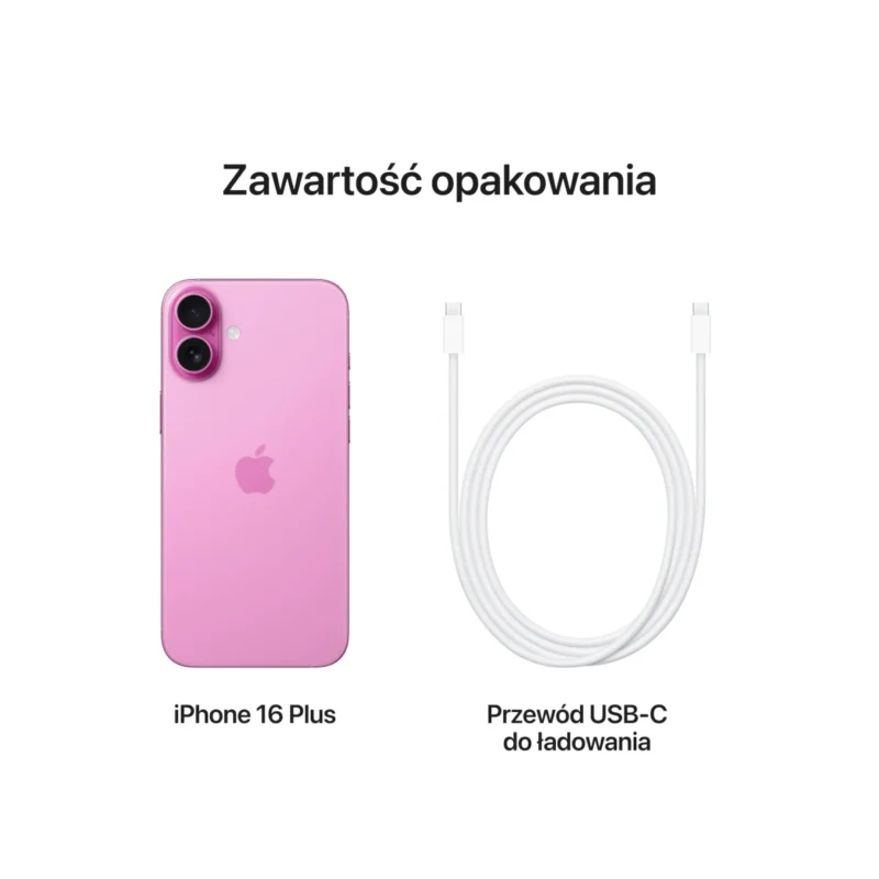 Apple iPhone 16 Plus 128GB Różowy (Pink) MXVW3 - obrazek 6