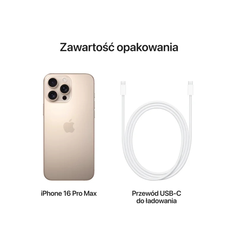 Apple iPhone 16 Pro Max 256GB Tytan Pustynny (Desert Titanium) MYWX3 - obrazek 6