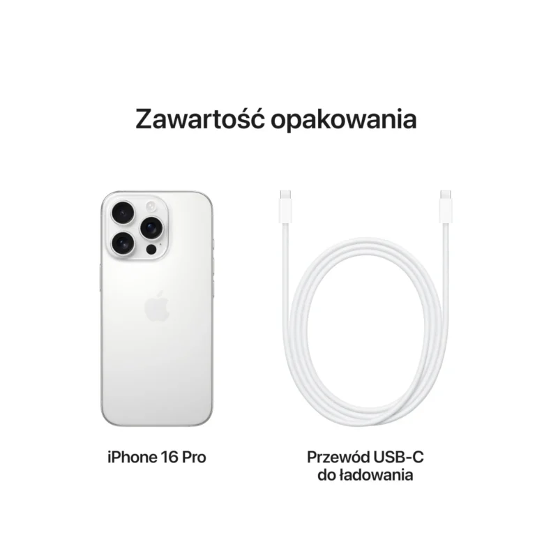 Apple iPhone 16 Pro 1TB Biały Tytan (White Titanium) MYNT3 - obrazek 6
