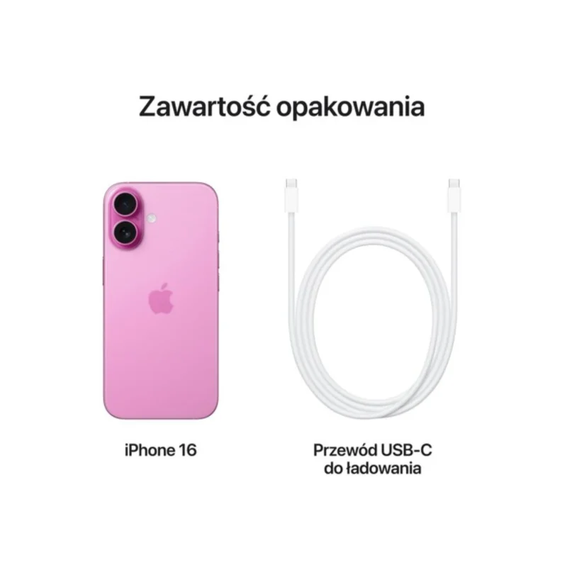 Apple iPhone 16 256GB Różowy (Pink) MYEG3 - obrazek 5