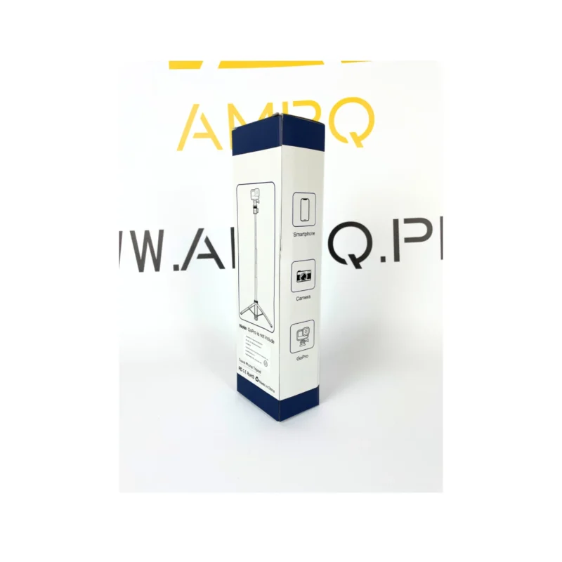 Selfie Stick + Statyw do telefonu 2w1 z pilotem 149cm - obrazek 4