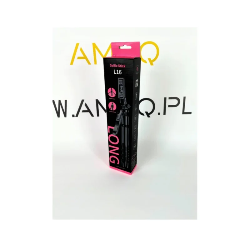 Selfie Stick + Statyw do telefonu 2w1 z pilotem 153 cm - obrazek 3