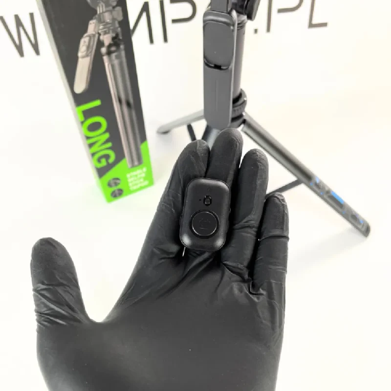 Selfie Stick + Statyw do telefonu 2w1 z pilotem 205 cm - obrazek 4