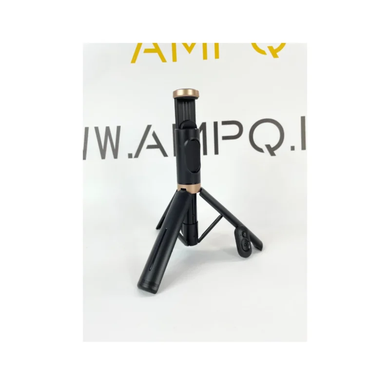 Selfie Stick + Statyw do telefonu 2w1 z pilotem czarny 73cm - obrazek 2