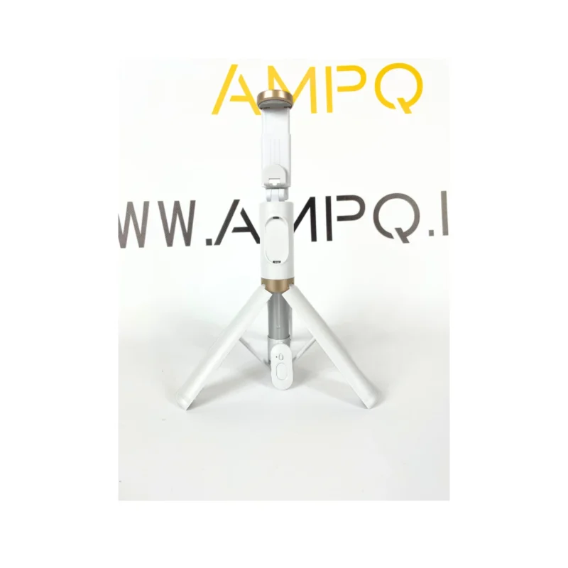 Selfie Stick + Statyw do telefonu 2w1 z pilotem biały 73cm - obrazek 2