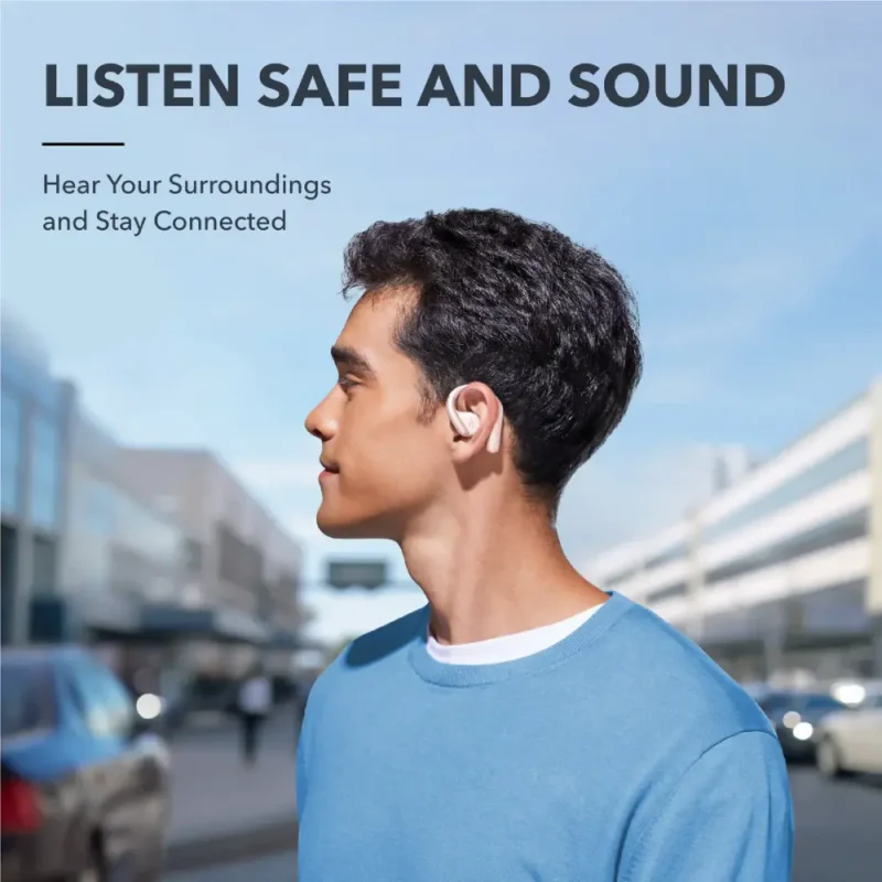 Słuchawki bezprzewodowe Anker Soundcore AeroFit White - obrazek 5
