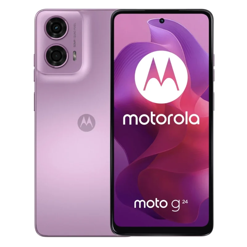 Motorola Moto G24 DS 4G 8/128GB Różowy (Pink Lavender)