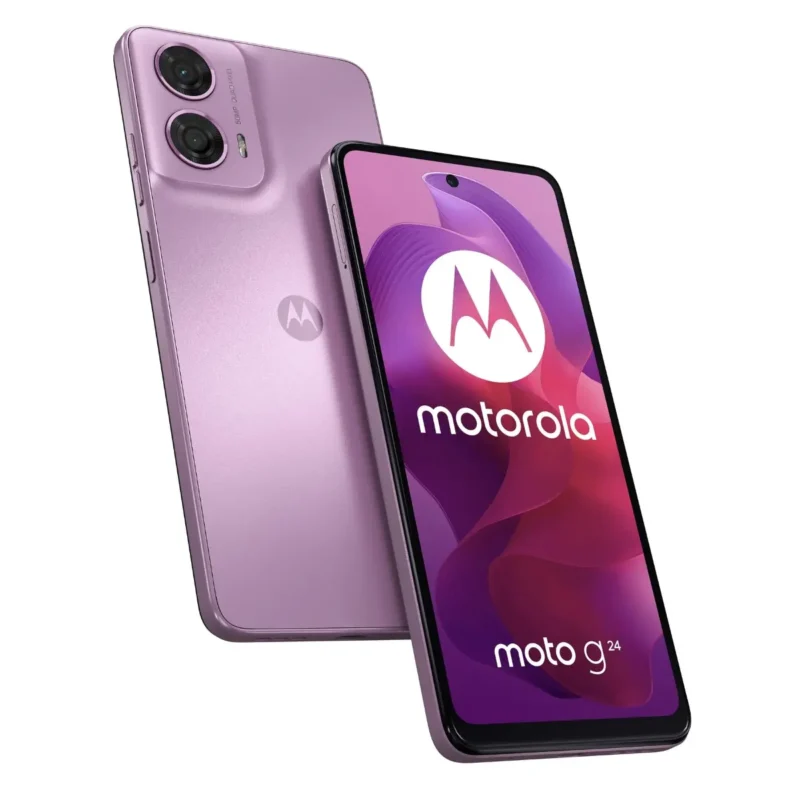 Motorola Moto G24 DS 4G 8/128GB Różowy (Pink Lavender) - obrazek 2