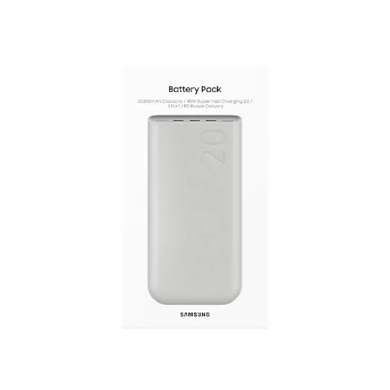 Powerbank Samsung EB-P4520XUEGEU - 20 000 mAh 45W - obrazek 5