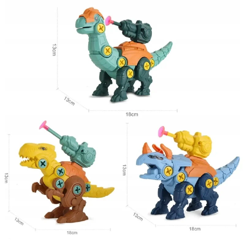 FIGURKA DINOZAURA I JAJO NIEBIESKIE 822-1 - obrazek 3