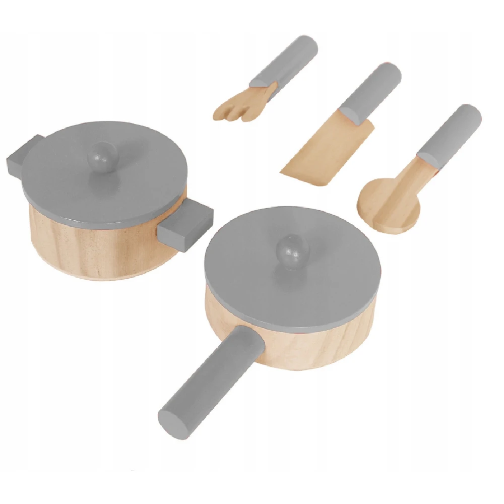 Kuchnia drewniana dla dzieci + akcesoria - obrazek 5