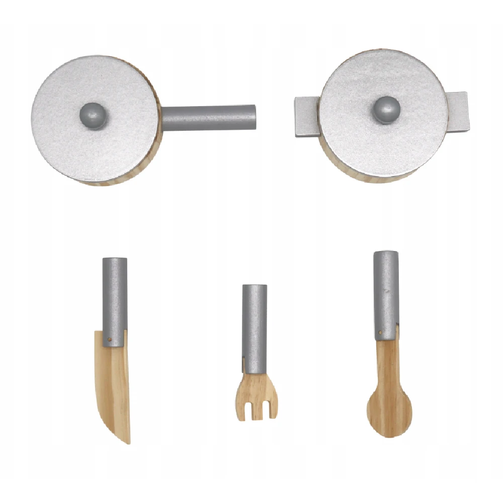 Kuchnia drewniana dla dzieci + akcesoria - obrazek 4