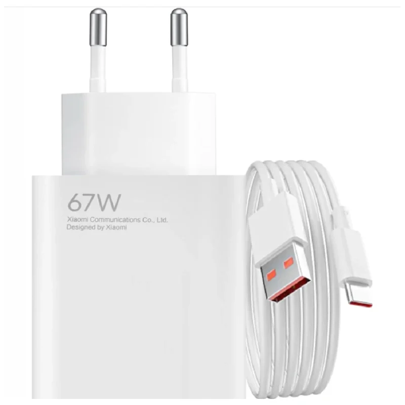 Ładowarka Xiaomi 67W HyperCharge z Kabelkiem USB-C