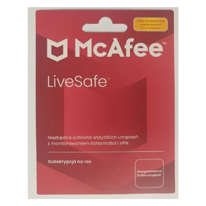 McAfee LiveSafe bez limitu stanowisk na 1 rok - obrazek 3