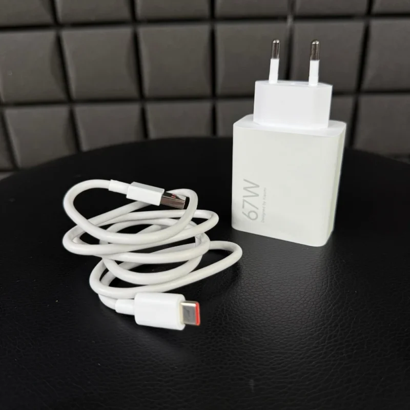 Ładowarka Xiaomi 67W HyperCharge z Kabelkiem USB-C - obrazek 6