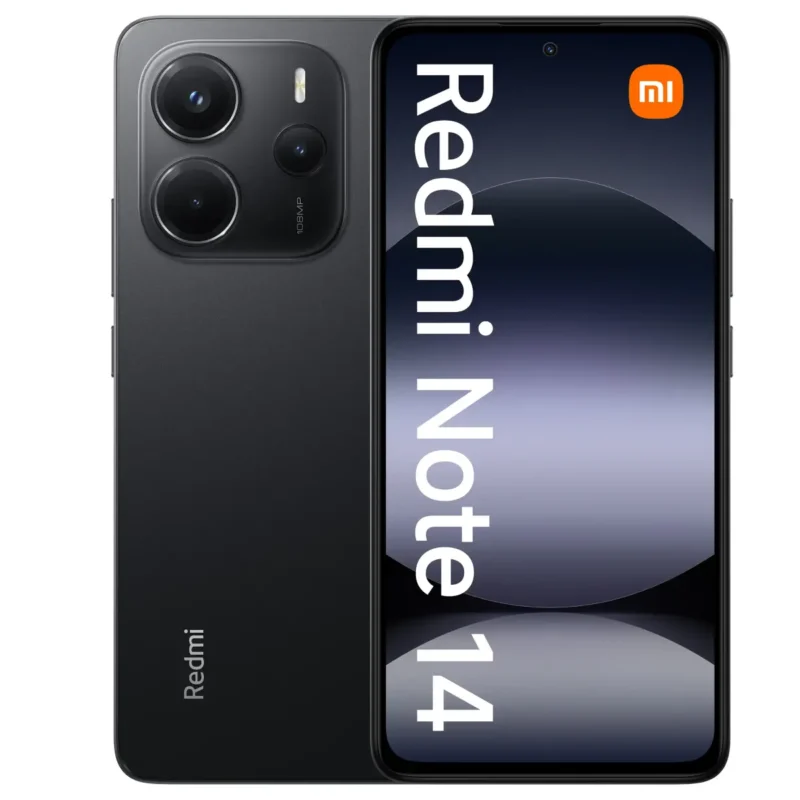 Xiaomi Redmi Note 14 NFC 4G DS  8/256GB Czarny (Midnight Black) MZB0J0CEU