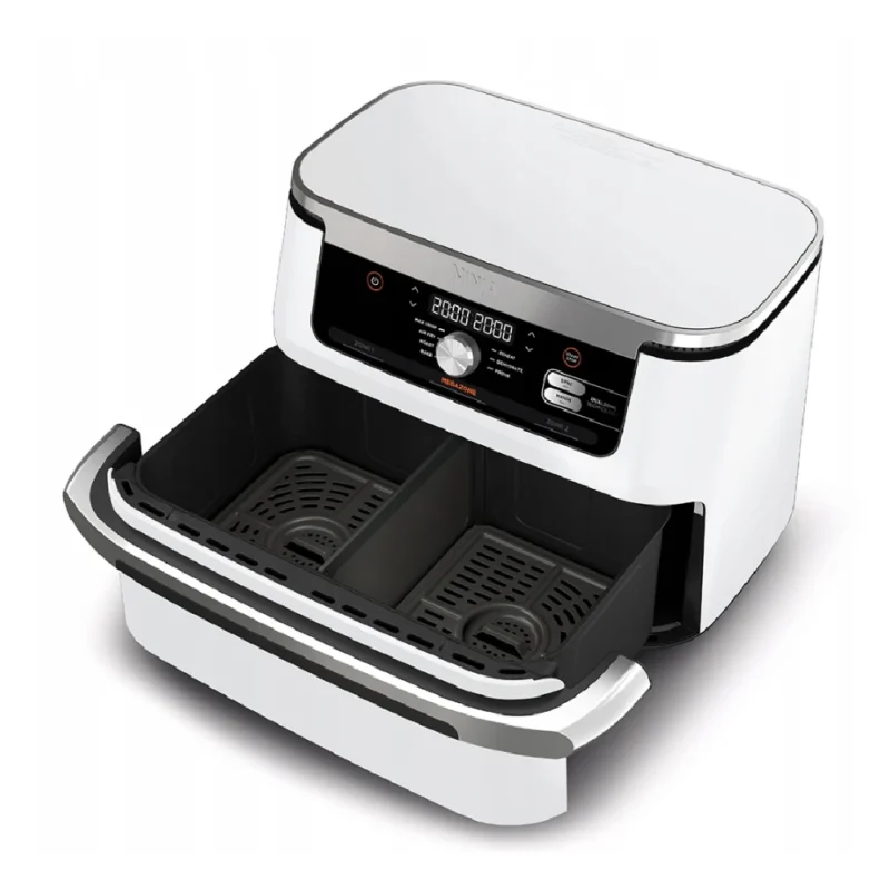 Ninja Dual Zone Air Fryer 10,4L – Frytkownica beztłuszczowa, 2400W, 40–240 °C, 2 strefy, 6 funkcji - obrazek 2