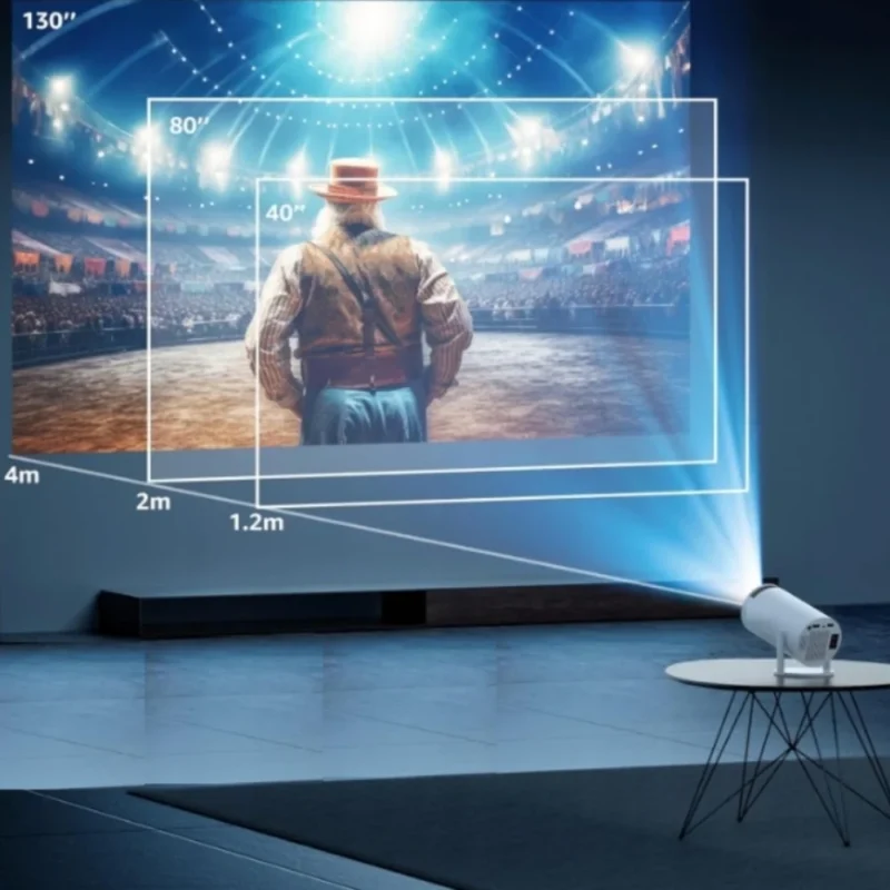 Projektor Android TV WiFi Mini 4k - AMPQ.PL - obrazek 8