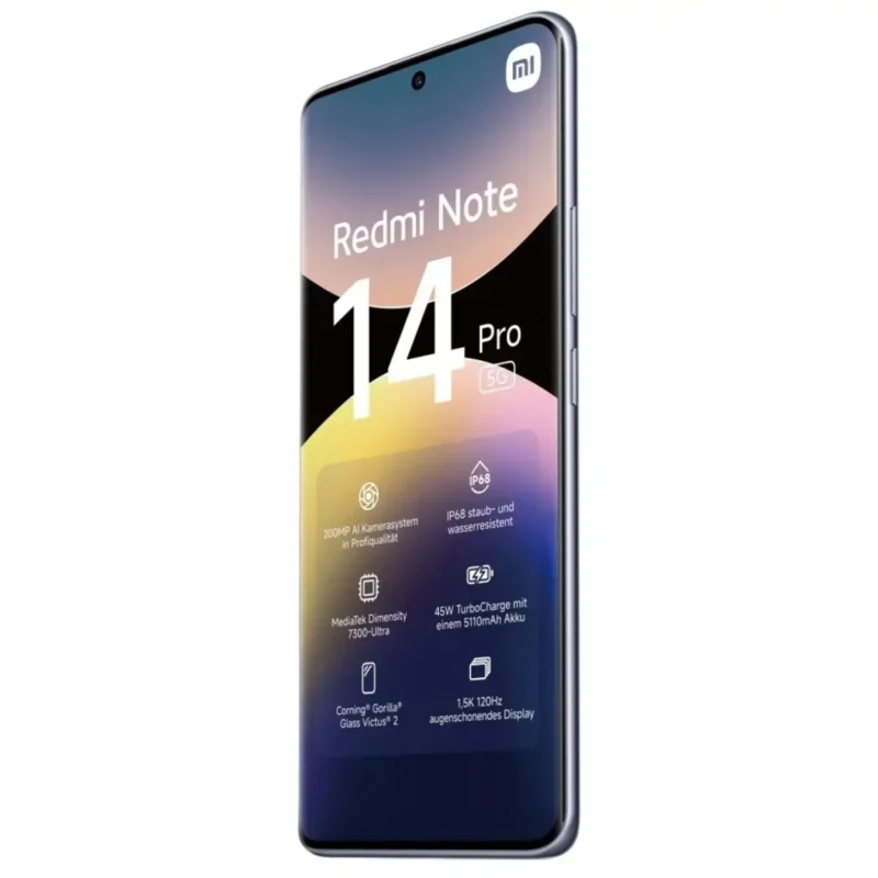 Xiaomi Redmi Note 14 Pro 5G 12/512GB Fioletowy (Lavender Purple) MZB0IM4EU - obrazek 4