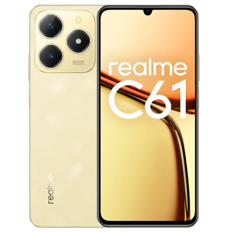 Realme C61 6/256GB Złoty (Sparkle Gold)