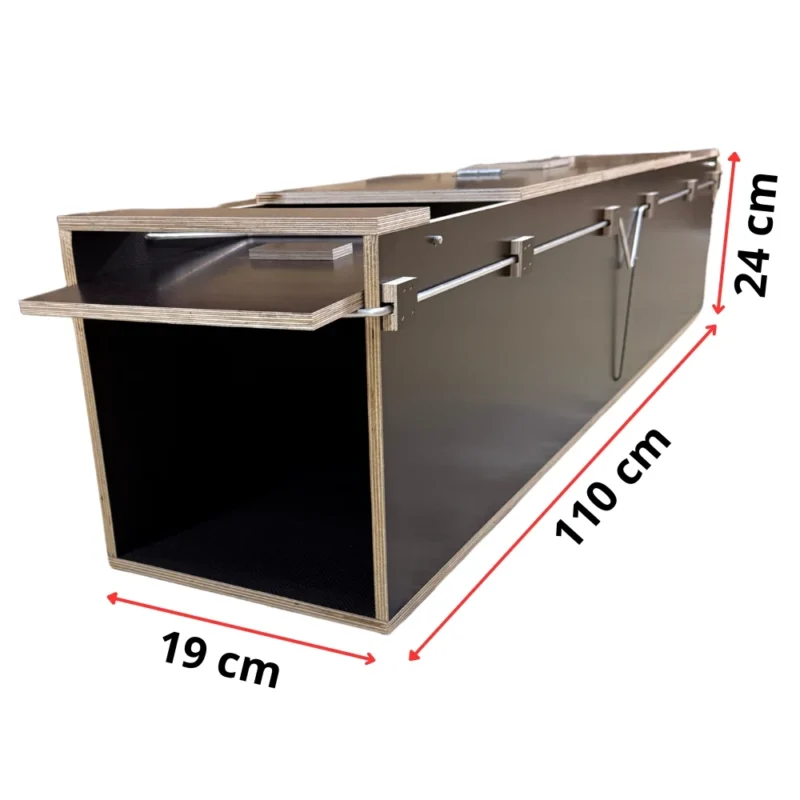 Pułapka, żywołapka na kuny, lisy, nutrie EcoTraps Professional PRO110