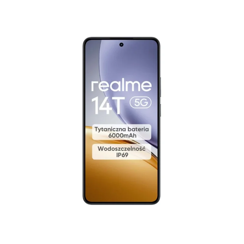 Realme 14T 5G 8/256GB Obsiaian Black - obrazek 4