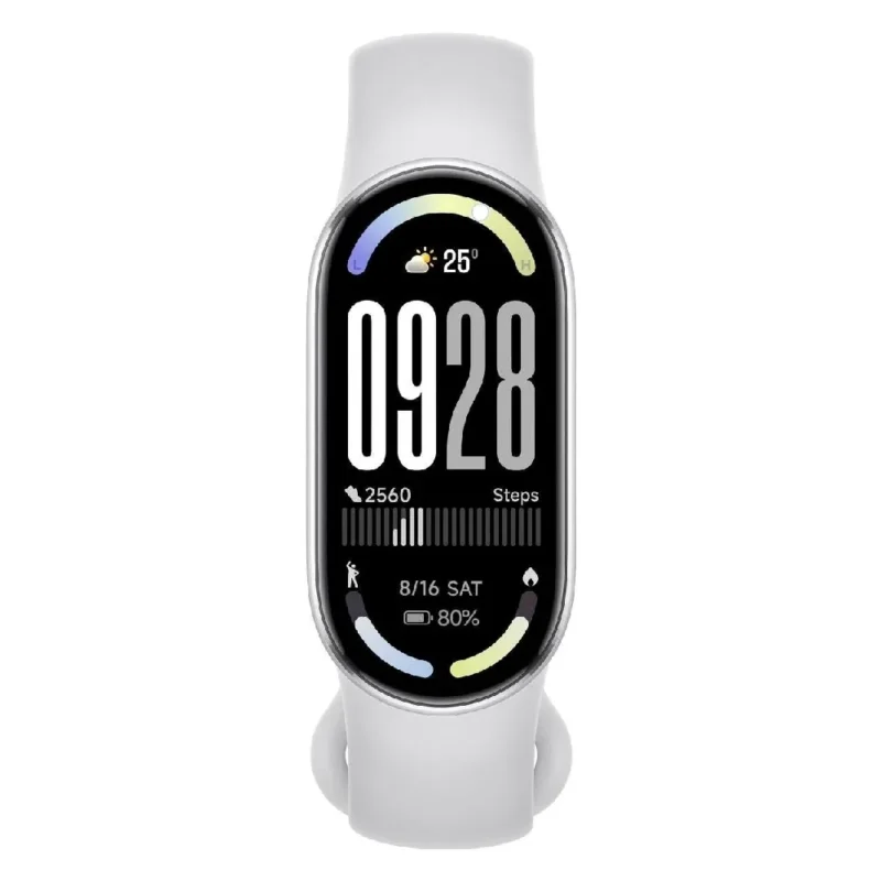 Xiaomi Band 10 Srebrny - obrazek 3