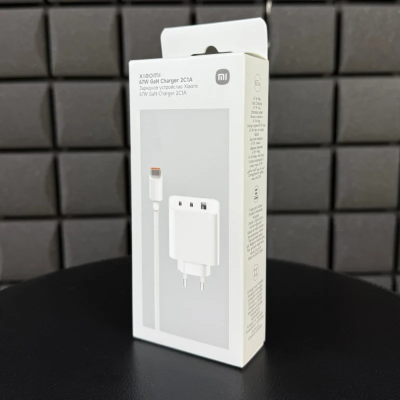Xiaomi 67W GaN Charger 2C1A BHR7493EU - obrazek 4