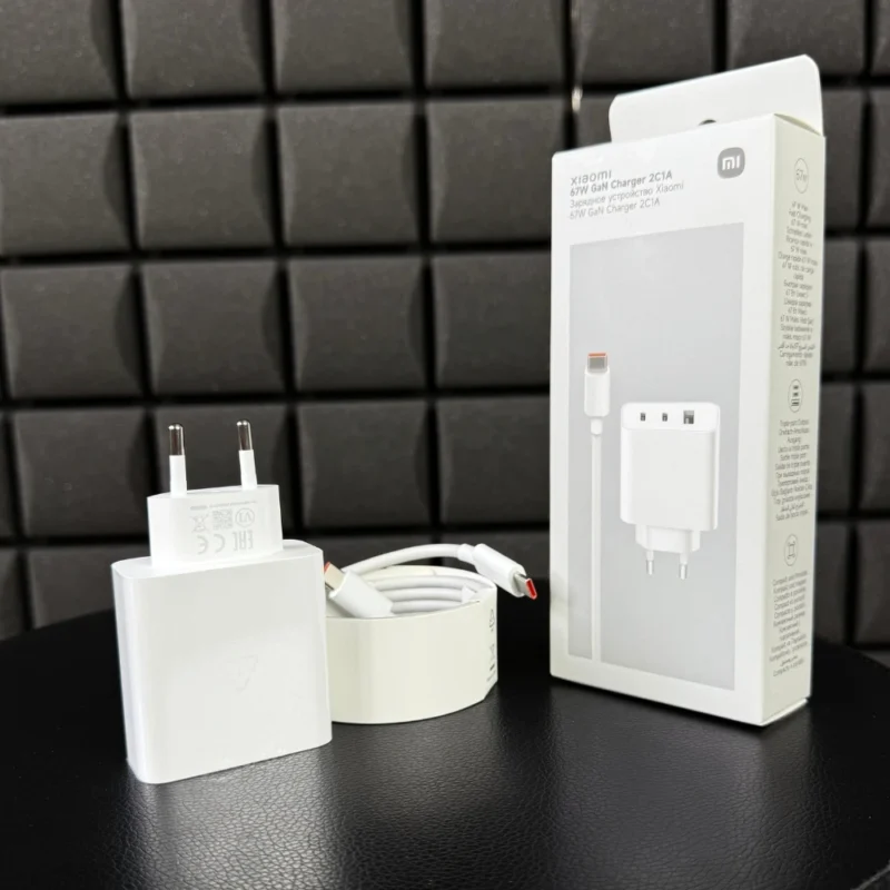 Xiaomi 67W GaN Charger 2C1A BHR7493EU - obrazek 5