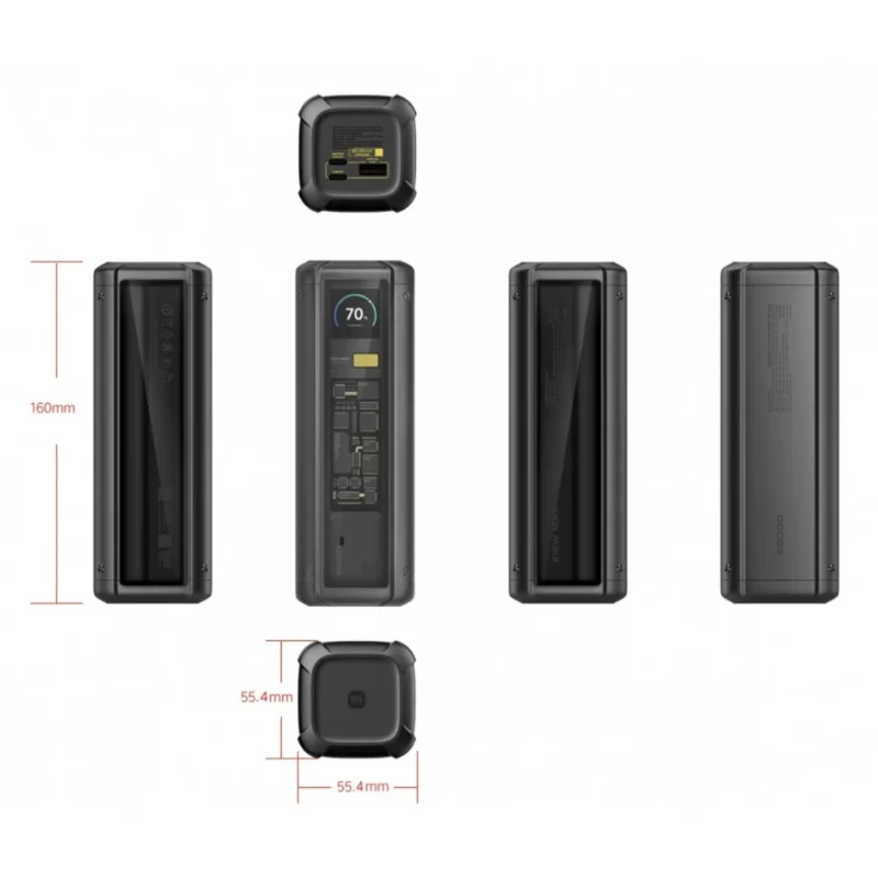 Xiaomi 212W Hyper Charge Power Bank 25000mAh GL BHR9970GL - obrazek 2