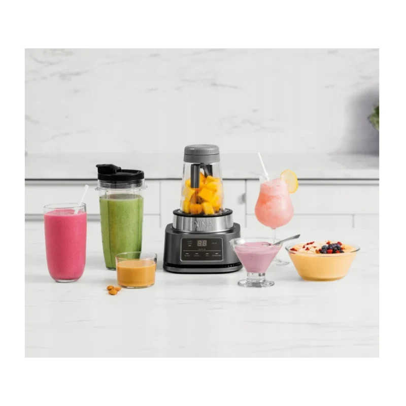 Blender kielichowy Ninja CB100EU do smoothie 2 butelki 1100W - obrazek 4