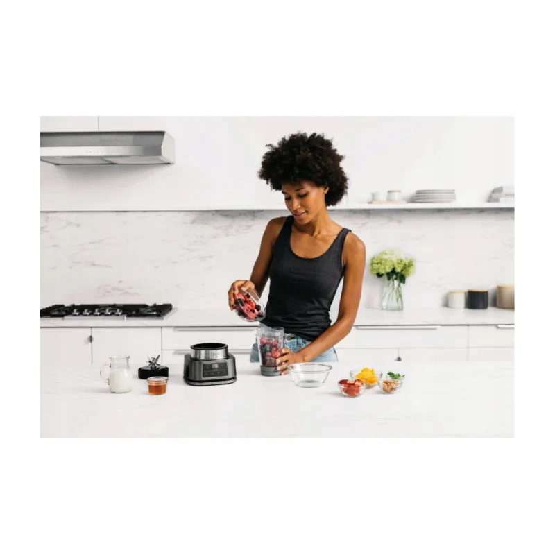 Blender kielichowy Ninja CB100EU do smoothie 2 butelki 1100W - obrazek 3