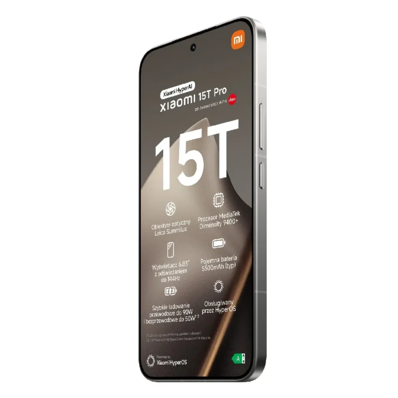 Xiaomi 15T PRO 5G DS 12/512GB Grey MZB0KUZEU - obrazek 3