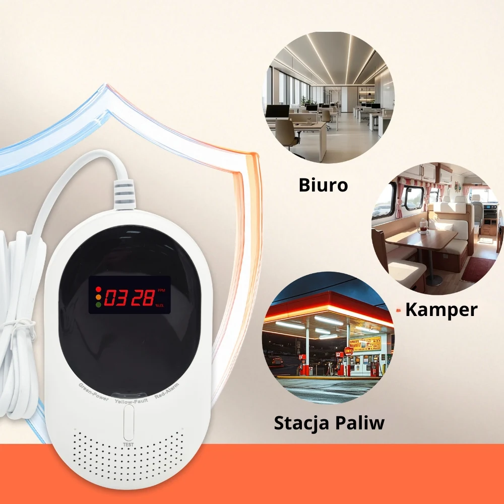 Czujnik Tlenku Węgla, Gazu i Dymu z WIFI - obrazek 9