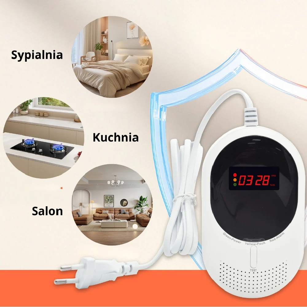 Czujnik Tlenku Węgla, Gazu i Dymu z WIFI - obrazek 8